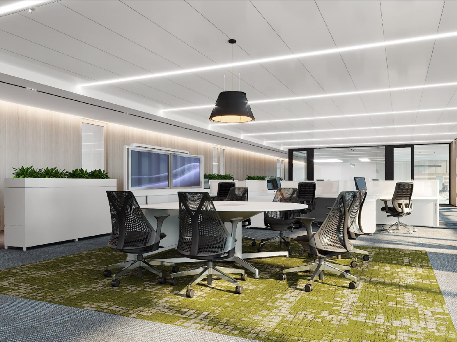 合肥办公楼焕新指南：专业设计团队+标准化施工流程(图5)