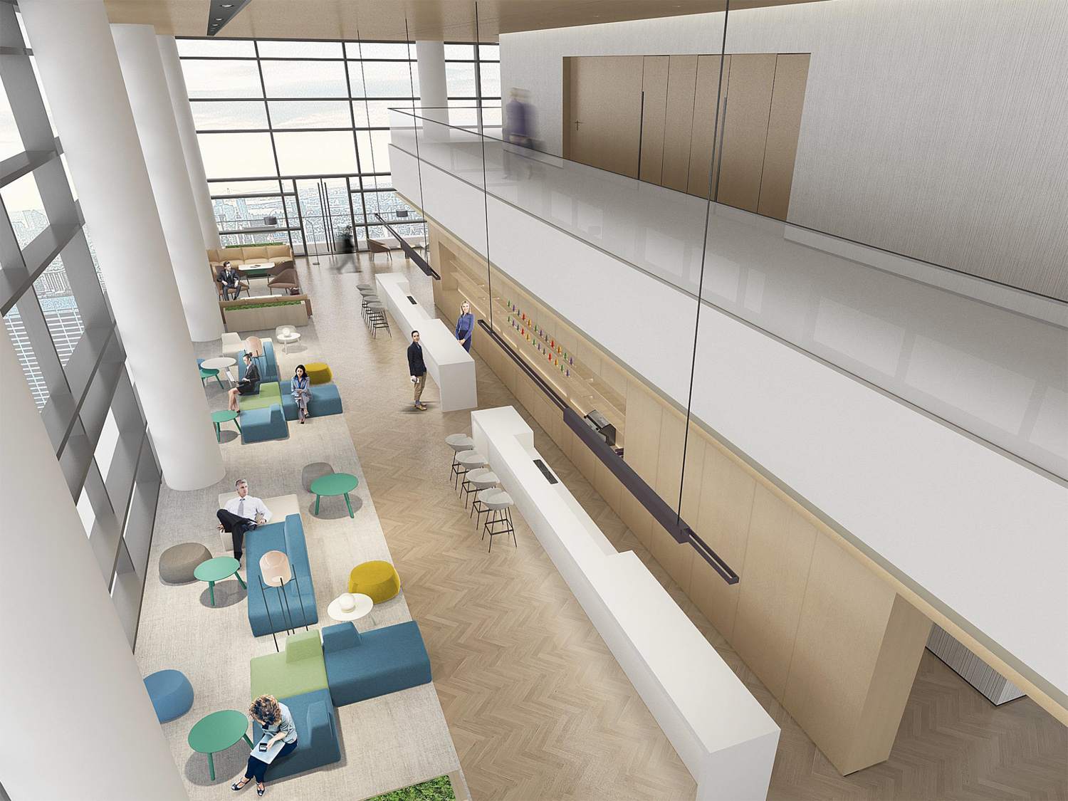 从蓝图到实景丨合肥装修公司专研办公楼全案落地(图5)