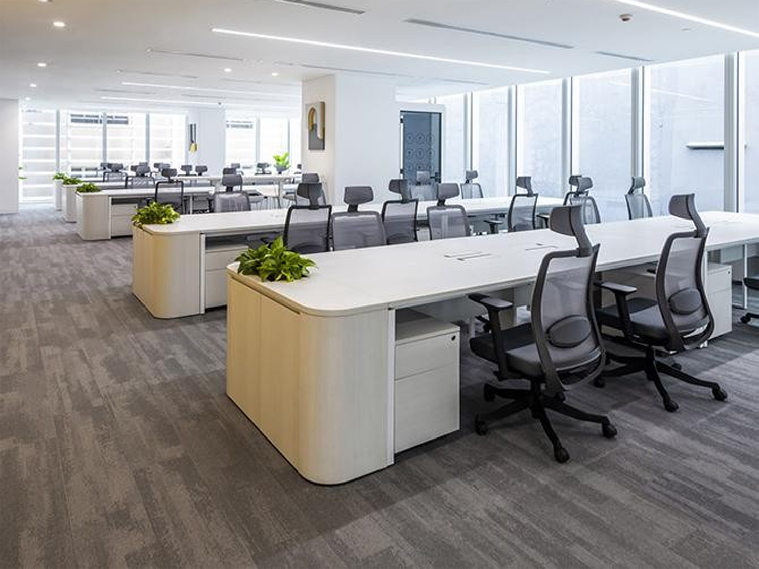 安徽合肥半山装饰登场!重塑办公楼装修工艺,拓展功能应用边界(图5) 安徽合肥半山装饰登场!重塑办公楼装修工艺,拓展功能应用边界(图5)