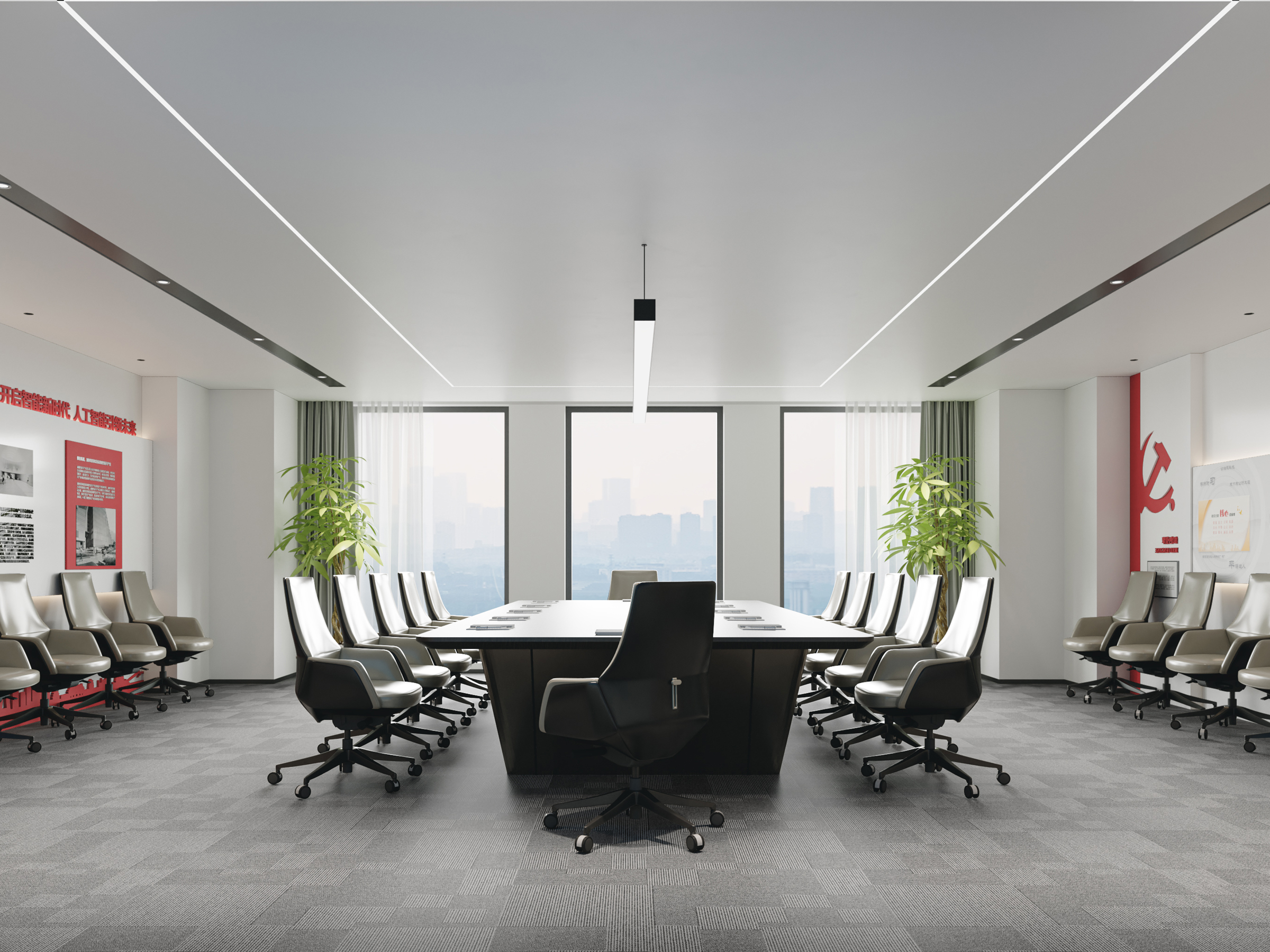 安徽合肥半山装饰：精研办公楼装修工艺，畅享高效功能应用新体验(图3)
