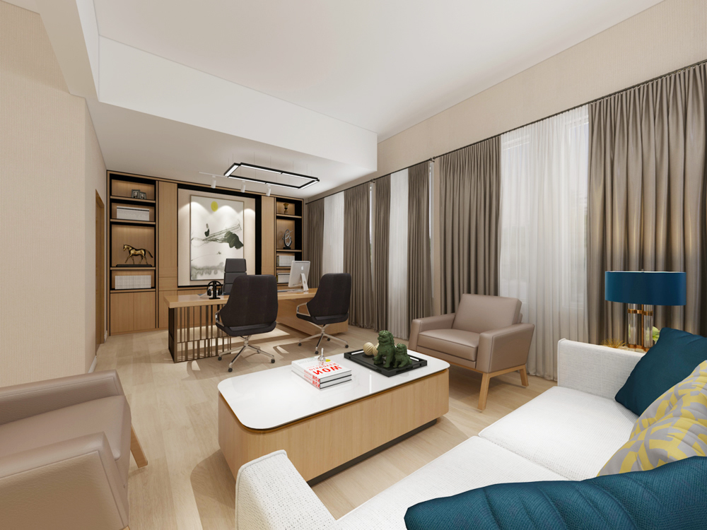 纳图电力2200m²简约风办公楼装修设计项目(图6) 纳图电力2200m²简约风办公楼装修设计项目(图6)