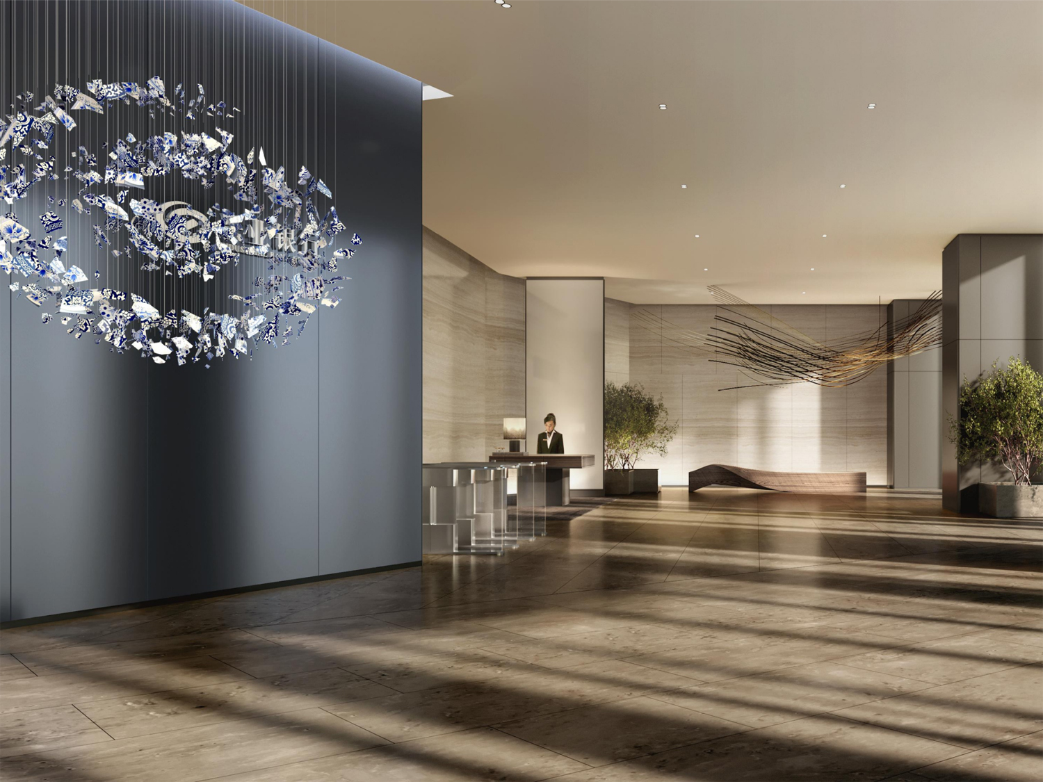 公司的“门面担当”——接待大厅应该如何设计(图1)