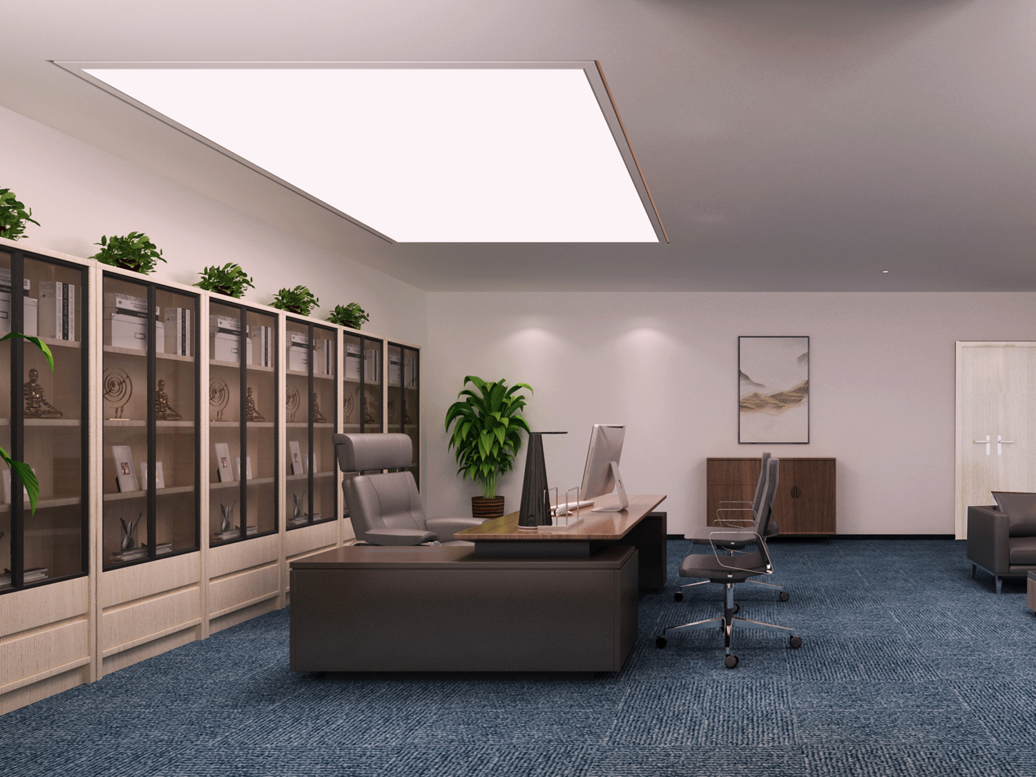 安徽半山装饰--浅谈办公室装修布局规划(图2)