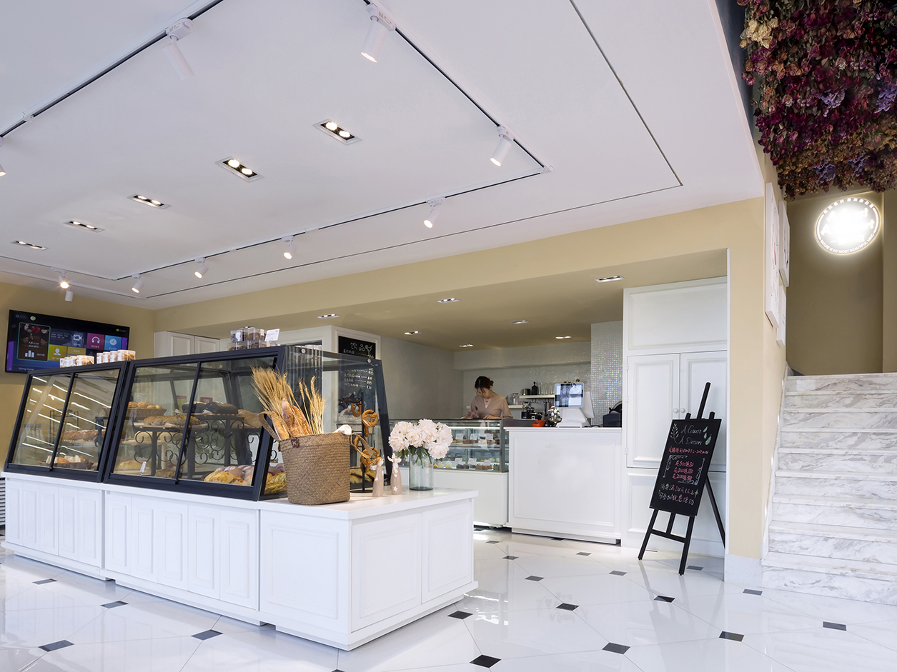 300平方精品面包店装修设计项目(图3)