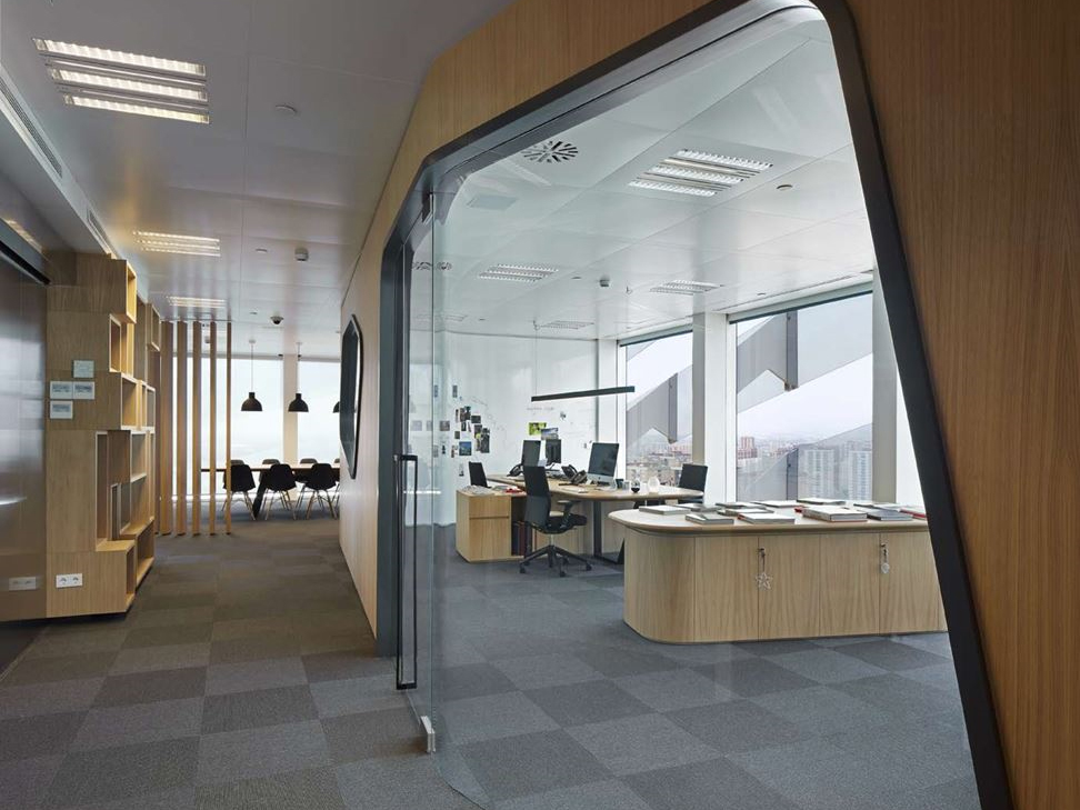 巢湖4000平方创意办公室装修设计项目(图1)