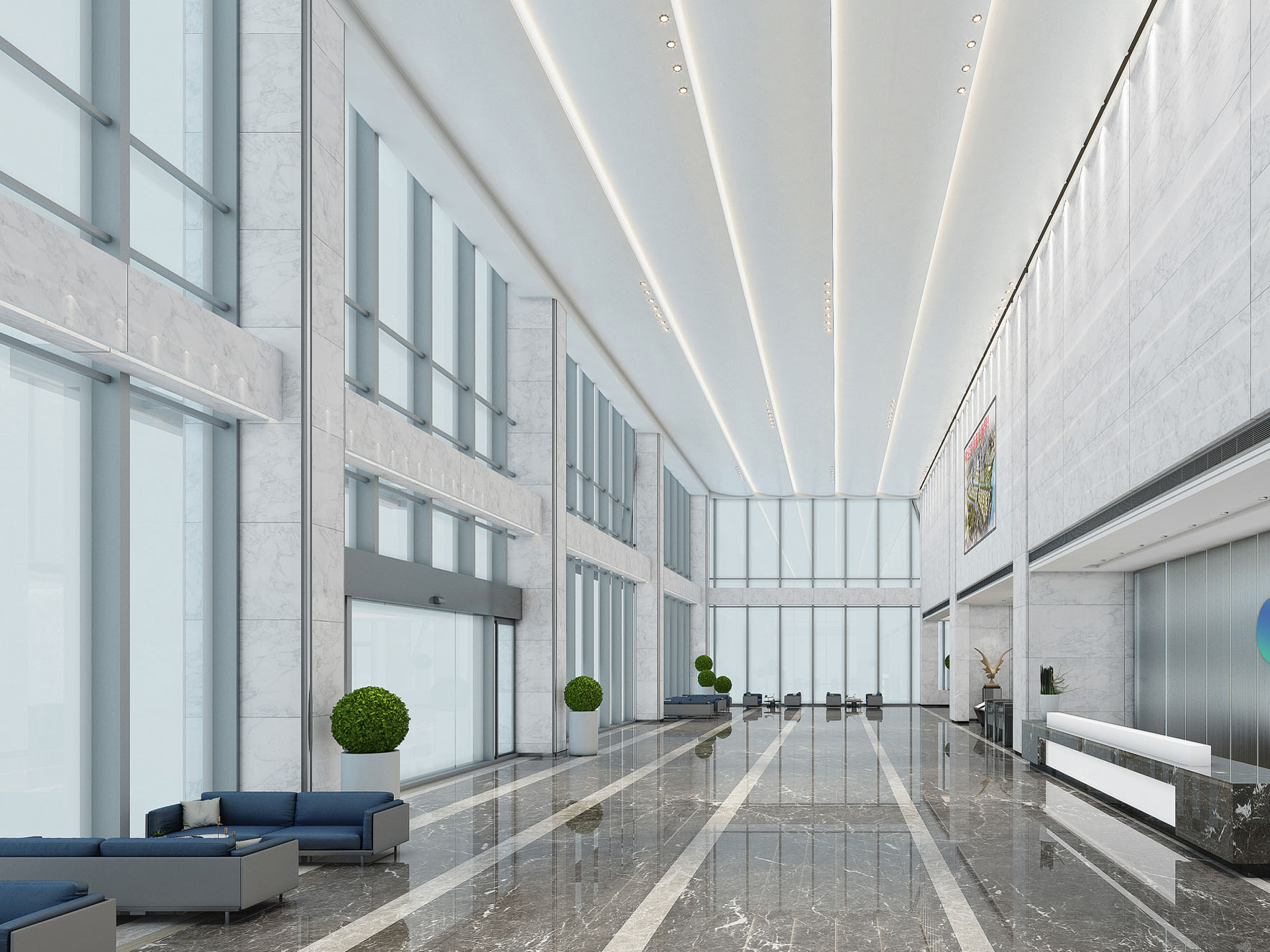 ‌办公室装修常见的八种吊顶样式(图1)