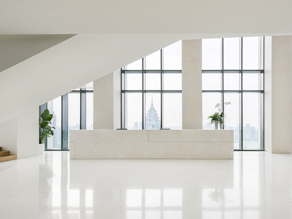 瑶海区1200平方现代简约风办公室装修设计项目(图1)