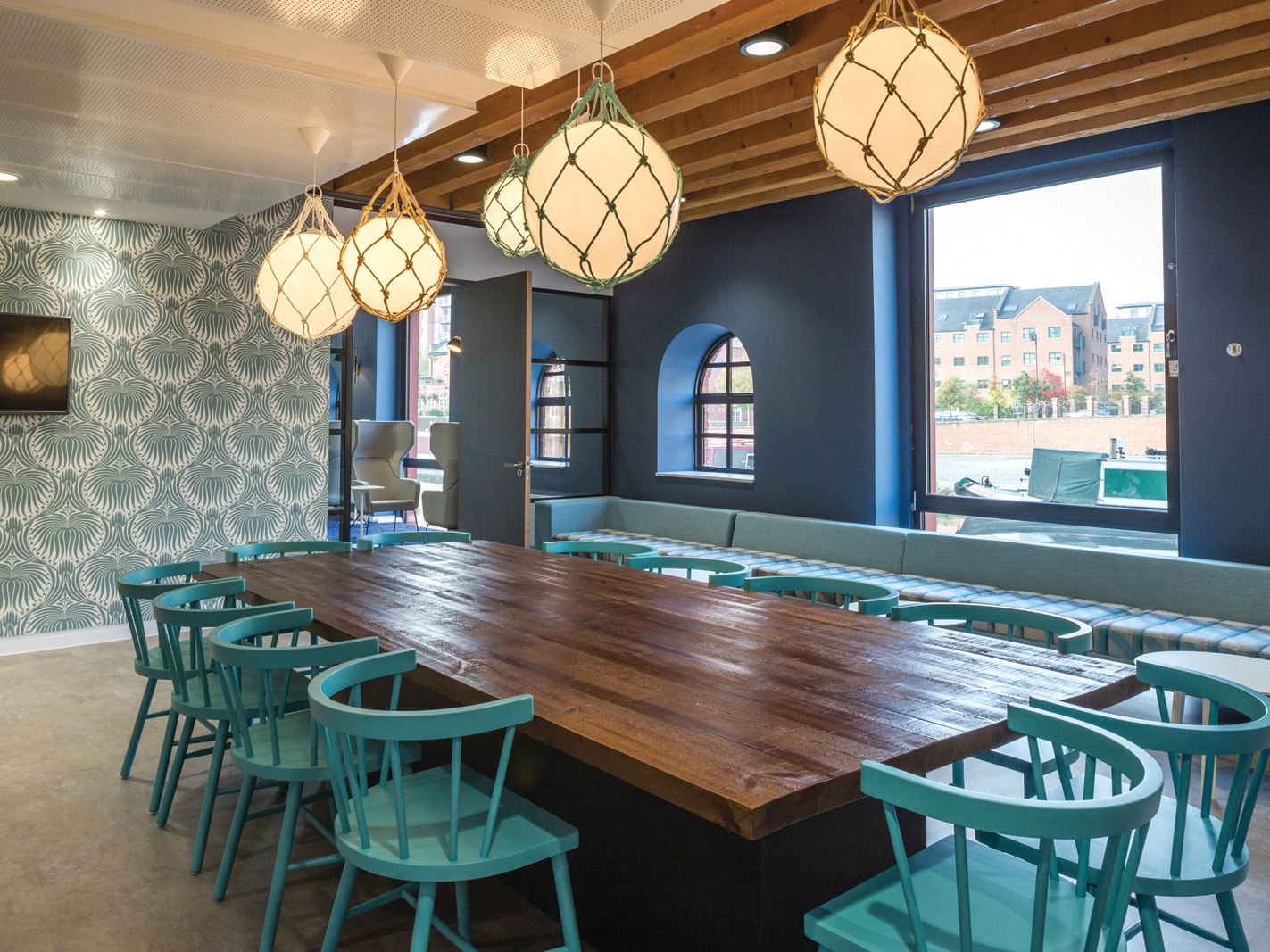 合肥政务区1800平方创意办公室装修设计项目案例分析(图4)