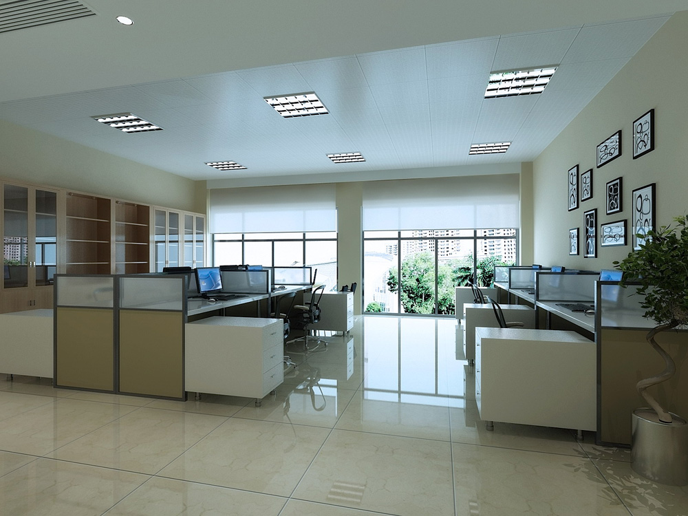 雷沃机械总部3000平方办公楼装修设计项目(图6)