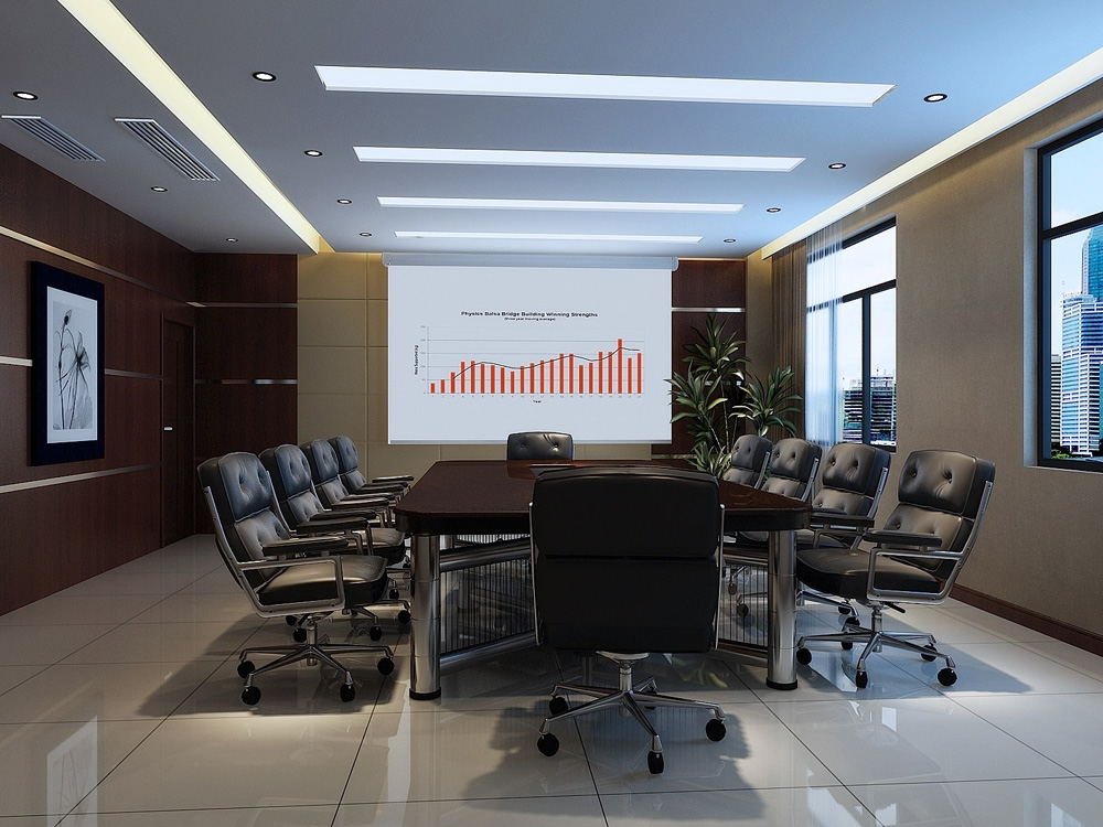 雷沃机械总部3000平方办公楼装修设计项目(图10)