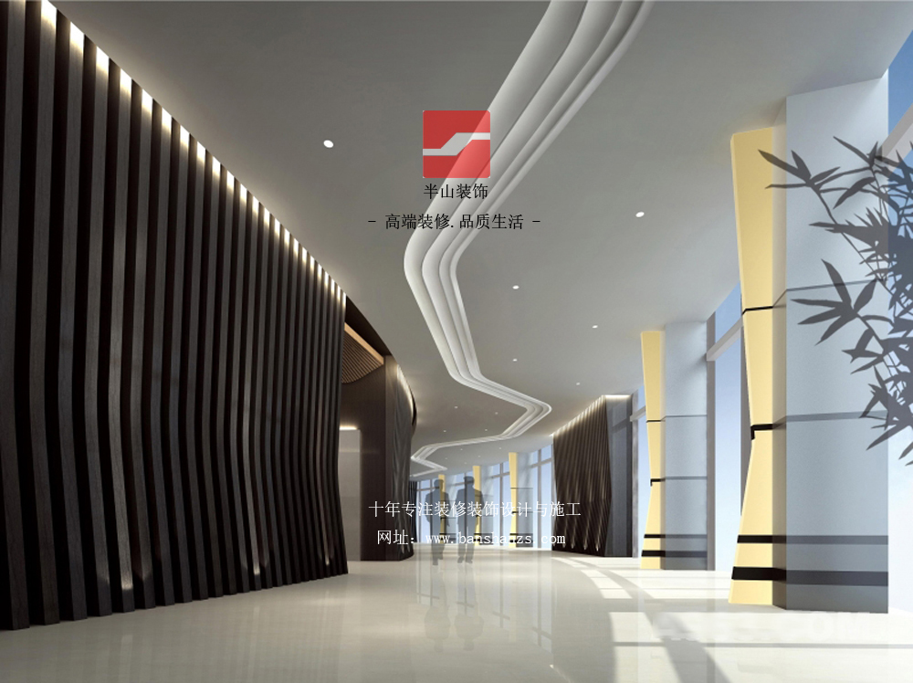 安徽广播电视中心办公楼装修设计(图1)