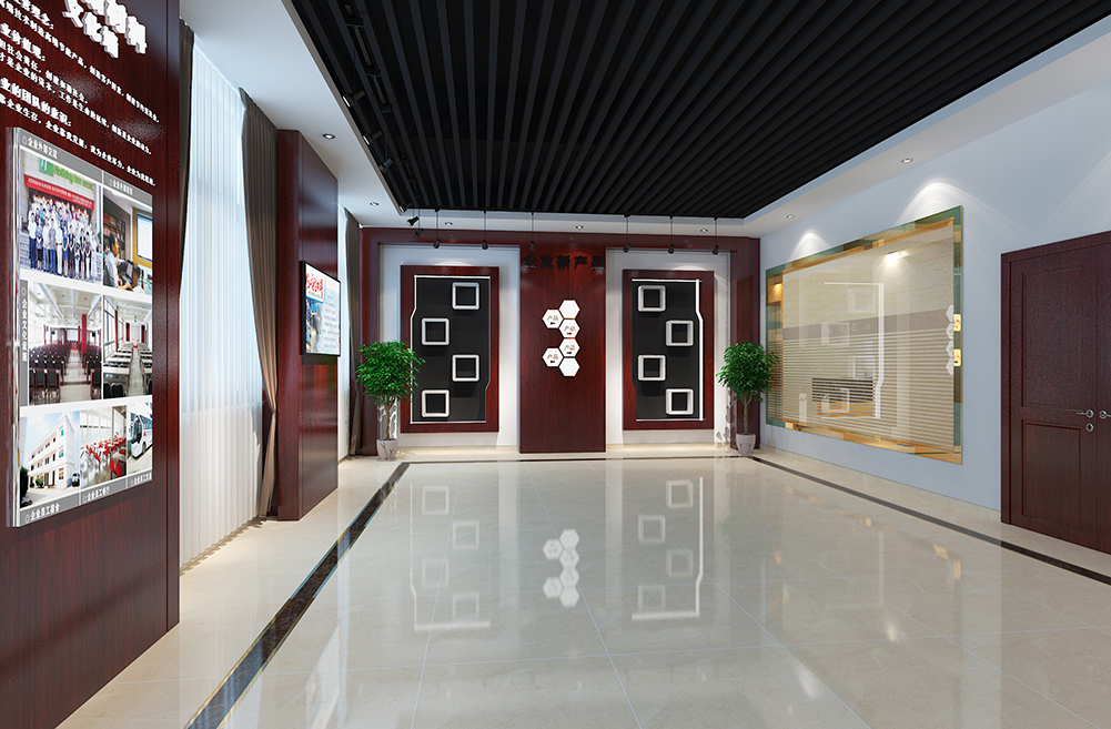 安徽永昌新材料有限公司-办公楼装修(图4) 安徽永昌新材料3500平方办公楼装修设计项目(图4)