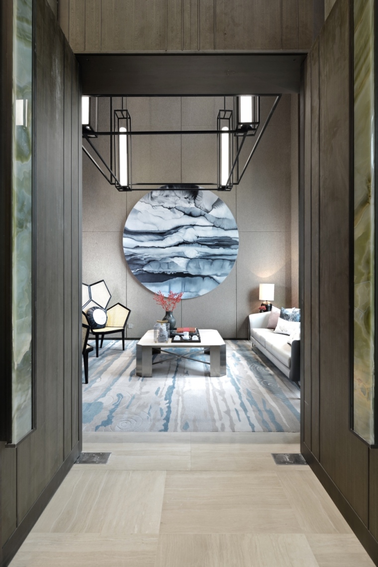 安庆新中式售楼部装修设计项目(图2) 安庆新中式售楼部装修设计项目(图2)