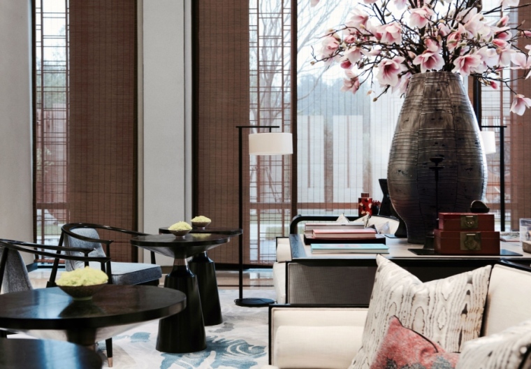 安庆新中式售楼部装修设计项目(图8) 安庆新中式售楼部装修设计项目(图8)