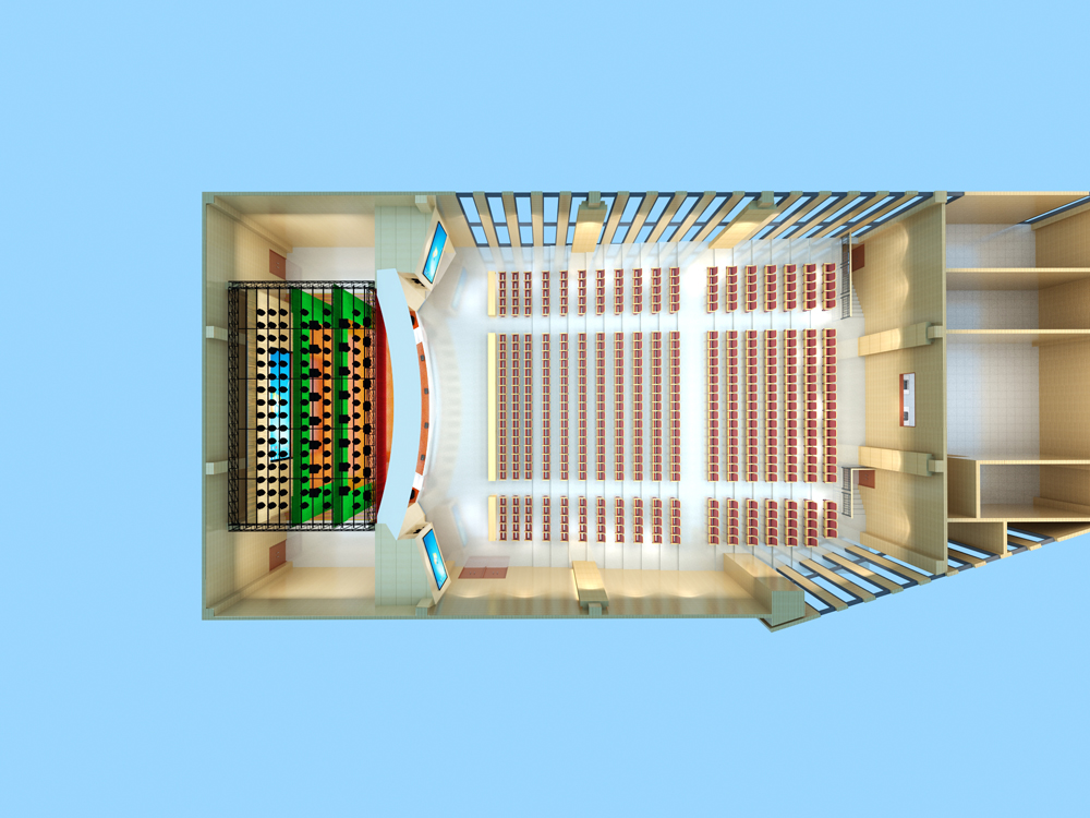 合肥市第三十六中报告厅装修(图5)